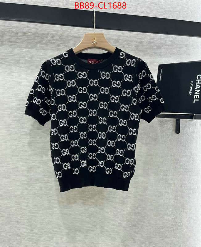 Clothing-Gucci high quality 1:1 replica ID: CL1688 $: 89USD