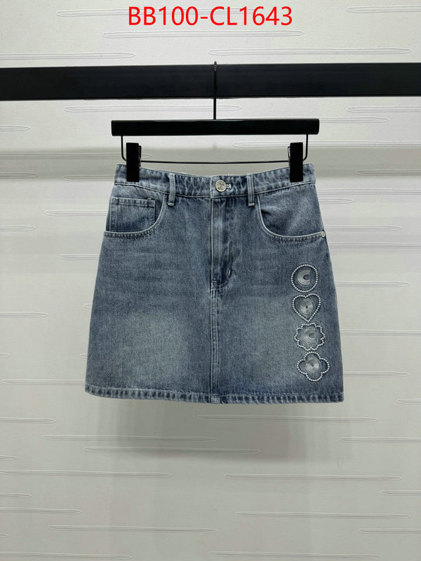 Clothing-Chanel the quality replica ID: CL1643 $: 100USD