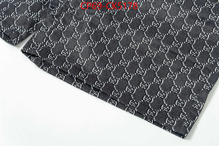 Clothing-Gucci luxury ID: CK5178 $: 69USD