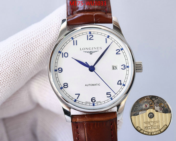 Watch(4A)-Longines shop now ID: WU1033 $: 175USD-shoes yupoo Watch(4A)-Longines shop now ID: WU1033 $: 175USD