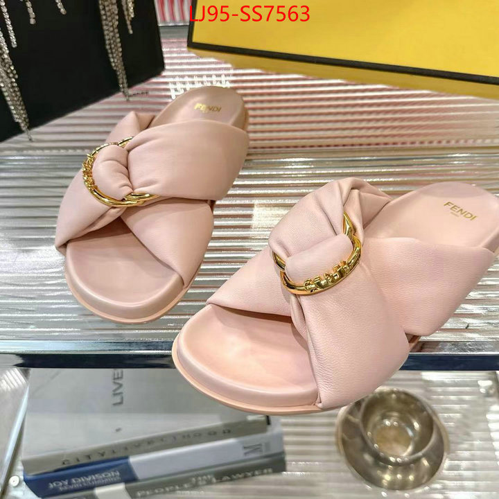 Women Shoes-Fendi best quality replica ID: SS7563 $: 95USD