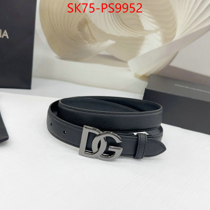 Belts-DG replcia cheap ID: PS9952 $: 75USD
