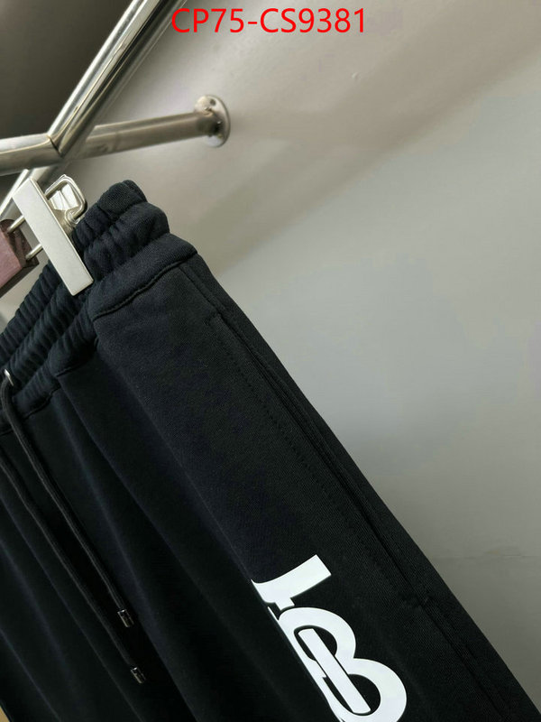 Clothing-Burberry replicas buy special ID: CS9381 $: 75USD