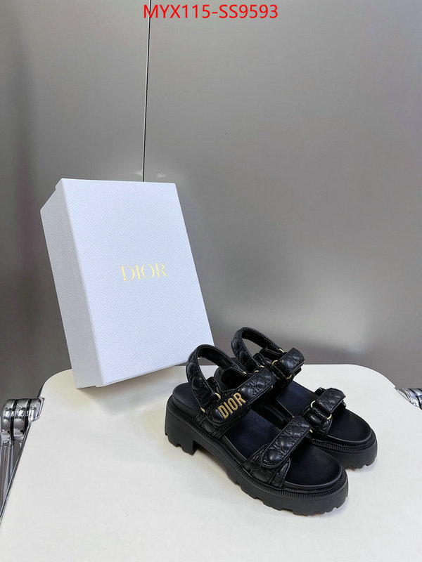 Women Shoes-Dior knockoff highest quality ID: SS9593 $: 115USD