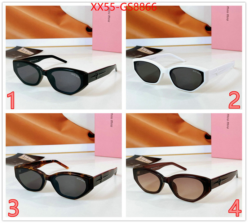 Glasses-Miu Miu luxury fashion replica designers ID: GS8866 $: 55USD