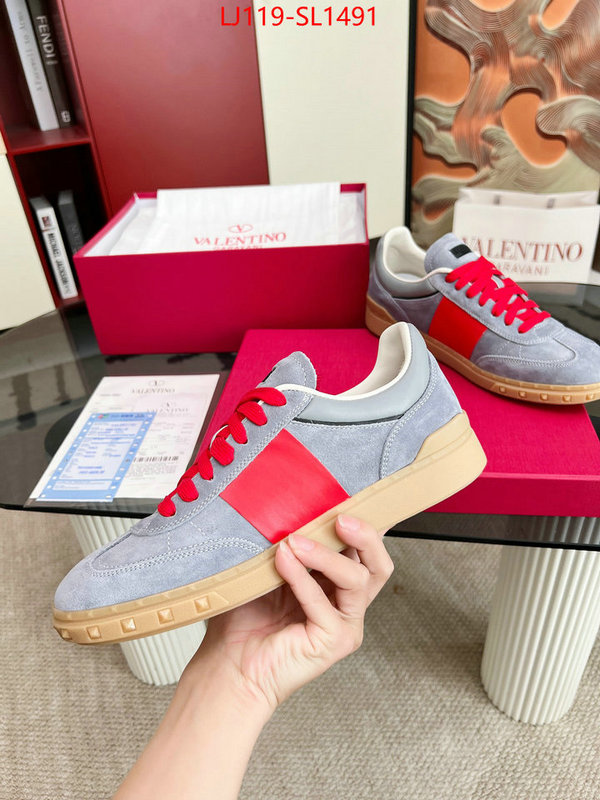 Men Shoes-Valentino high quality replica designer ID: SL1491 $: 129USD