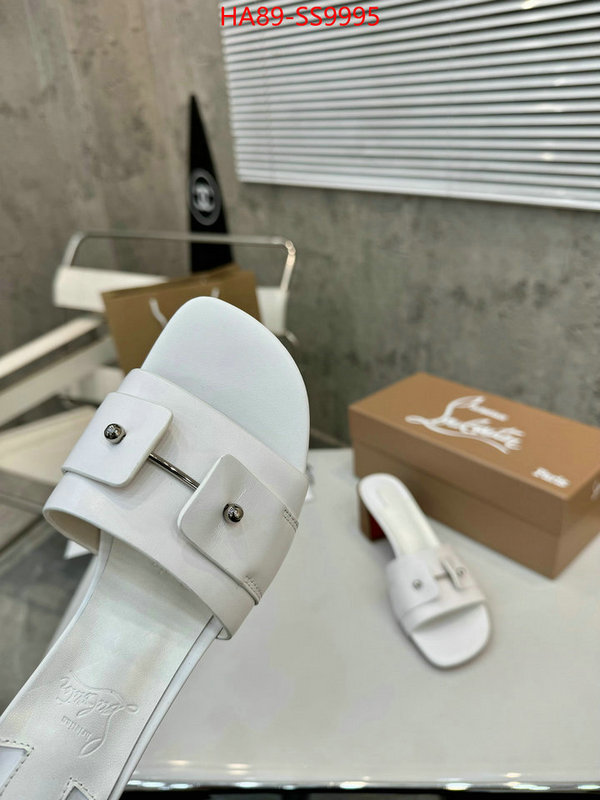 Women Shoes-Christian Louboutin top 1:1 replica ID: SS9995 $: 89USD