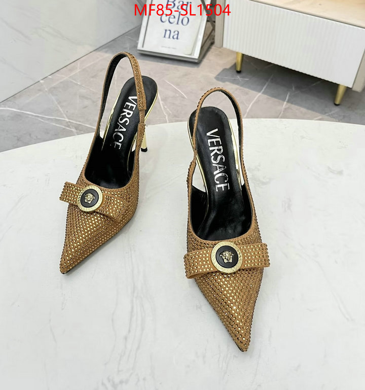 Women Shoes-Versace 2024 aaaaa replica customize ID: SL1504 $: 85USD