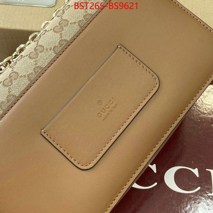 Gucci Bags(TOP)-Crossbody- what best replica sellers ID: BS9621 $: 265USD,