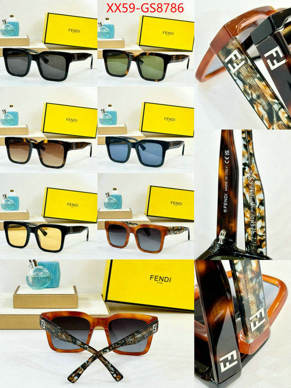 Glasses-Fendi for sale cheap now ID: GS8786 $: 59USD