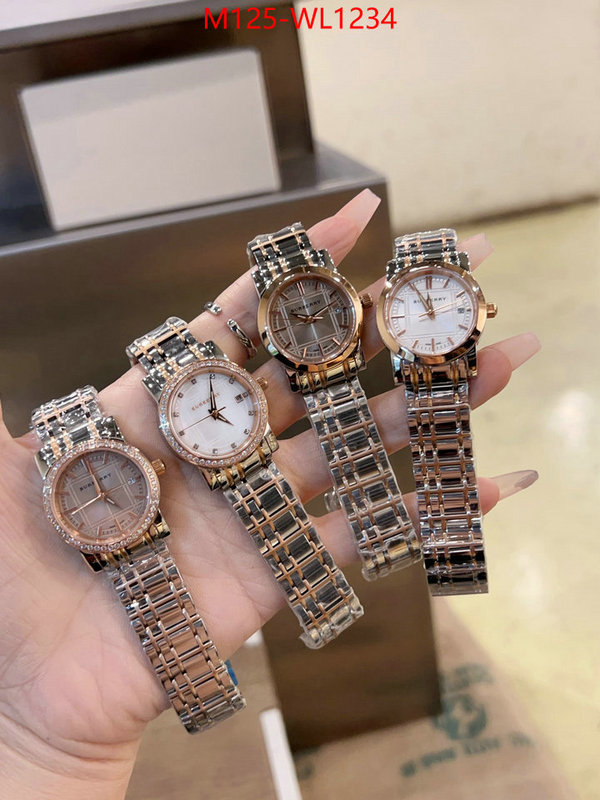Watch(4A)-Burberry aaaaa+ class replica ID: WL1234 $: 125USD