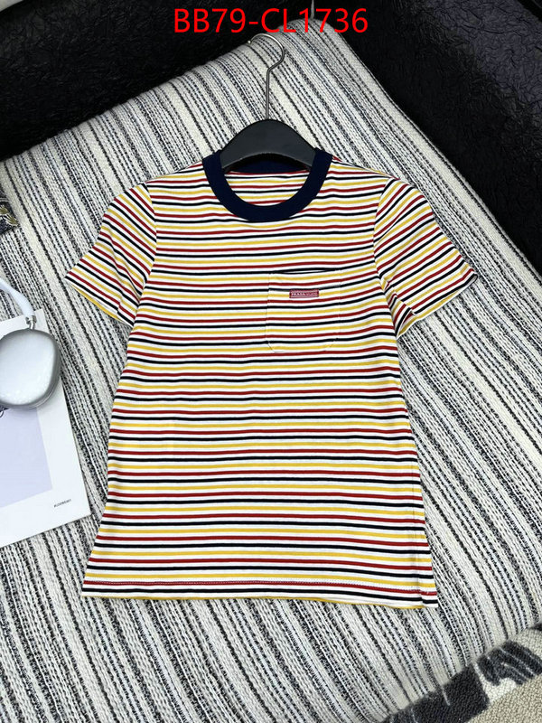 Clothing-Prada best replica quality ID: CL1736 $: 79USD