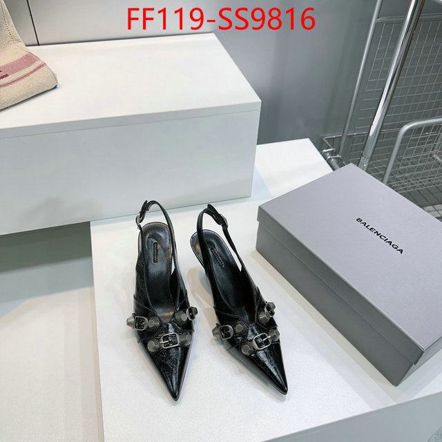 Women Shoes-Balenciaga top quality designer replica ID: SS9816 $: 119USD