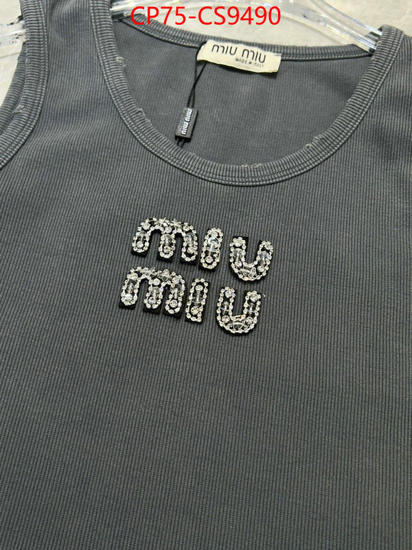 Clothing-MIU MIU 2024 replica ID: CS9490 $: 75USD