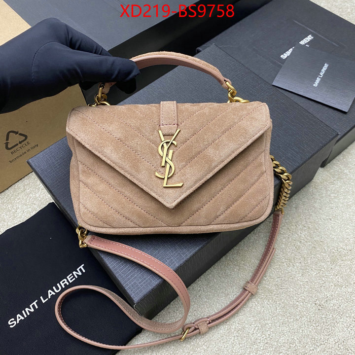 YSL Bags(TOP)-Crossbody- buy high-quality fake ID: BS9758 $: 219USD,