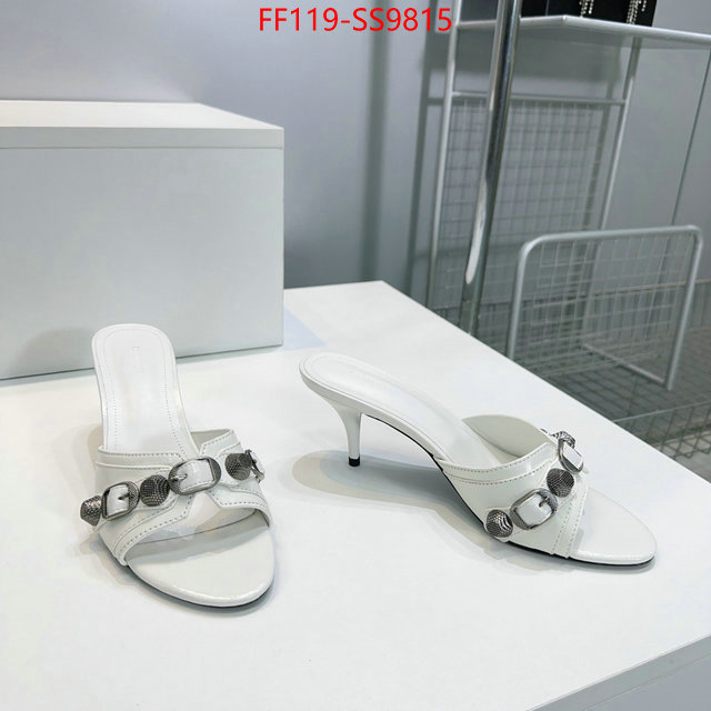 Women Shoes-Balenciaga fake aaaaa ID: SS9815 $: 119USD