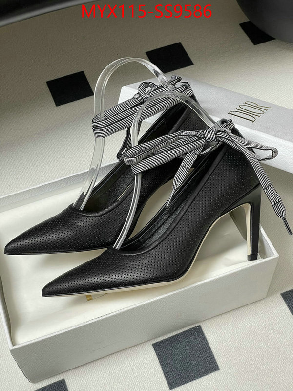Women Shoes-Dior mirror copy luxury ID: SS9586 $: 115USD
