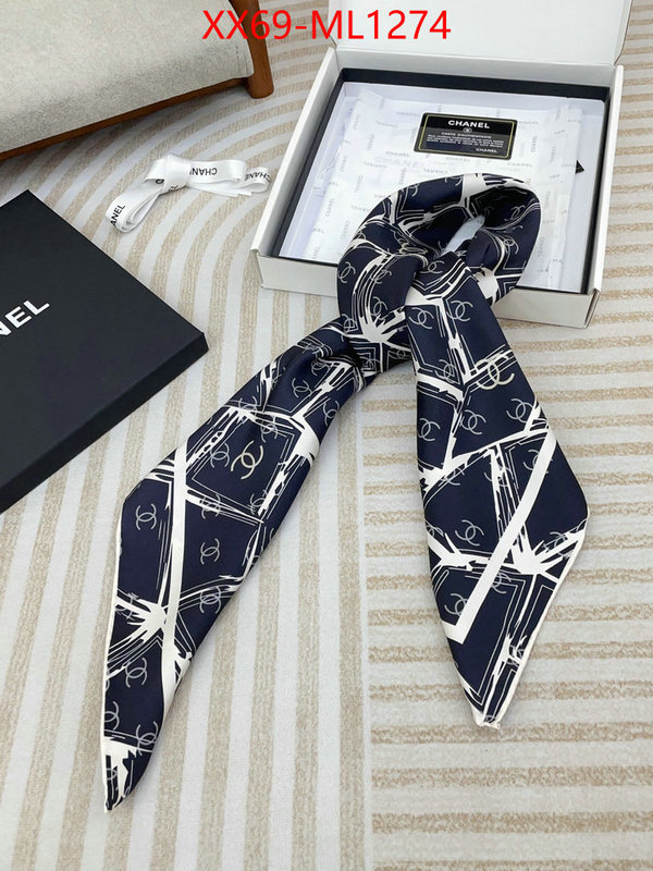 Scarf-Chanel from china ID: ML1274 $: 69USD