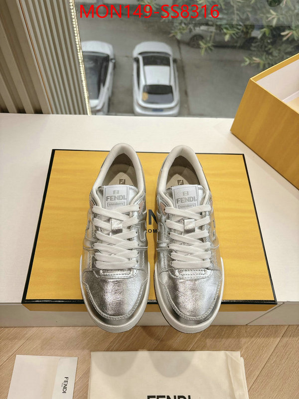 Men Shoes-Fendi perfect quality designer replica ID: SS8316 $: 149USD