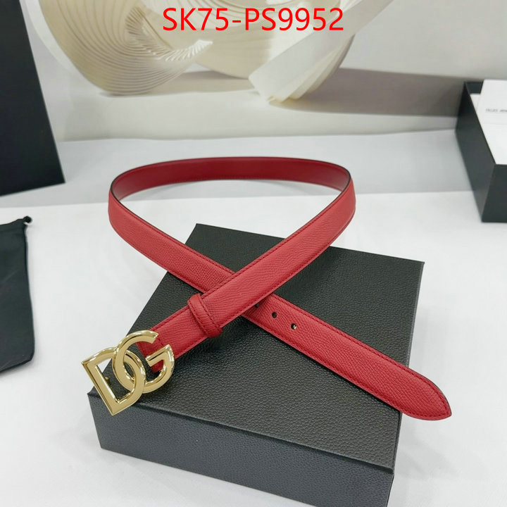 Belts-DG replcia cheap ID: PS9952 $: 75USD
