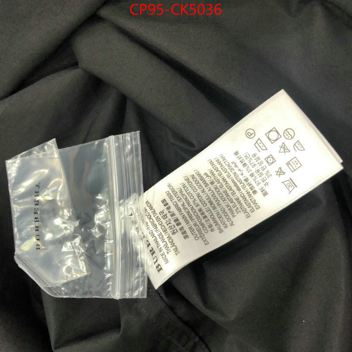 Clothing-Burberry 7 star replica ID: CK5036 $: 95USD