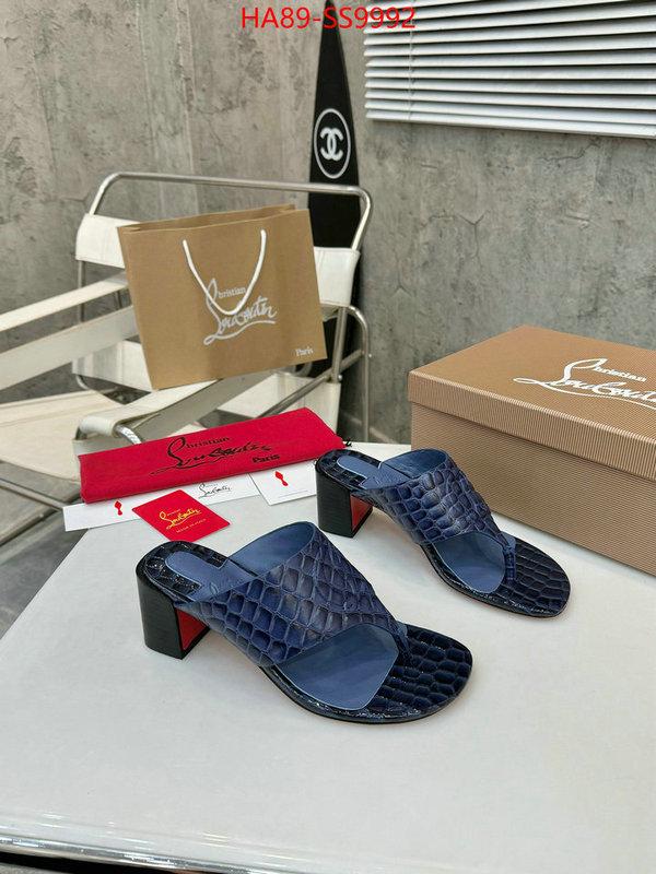 Women Shoes-Christian Louboutin top quality ID: SS9992 $: 89USD