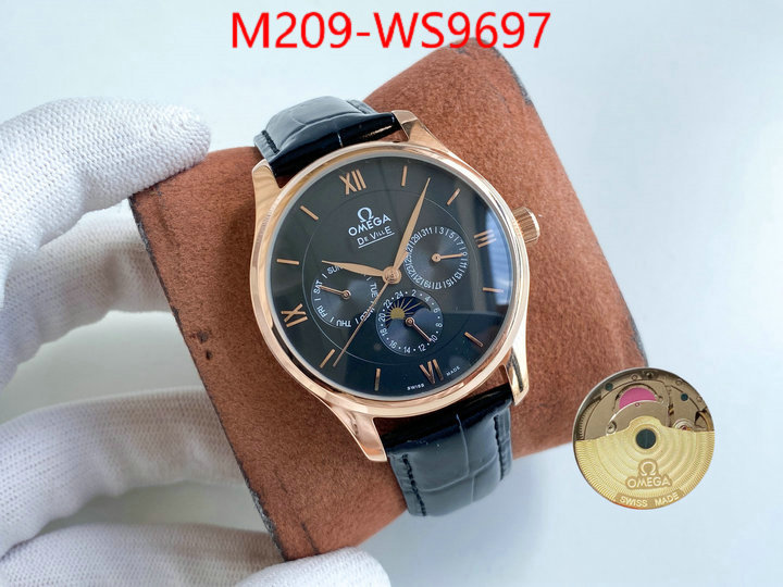 Watch(TOP)-Omega where can i buy the best quality ID: WS9697 $: 209USD