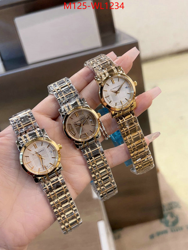 Watch(4A)-Burberry aaaaa+ class replica ID: WL1234 $: 125USD