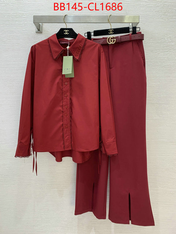 Clothing-Gucci for sale online ID: CL1686 $: 145USD-shoes yupoo Clothing-Gucci for sale online ID: CL1686 $: 145USD
