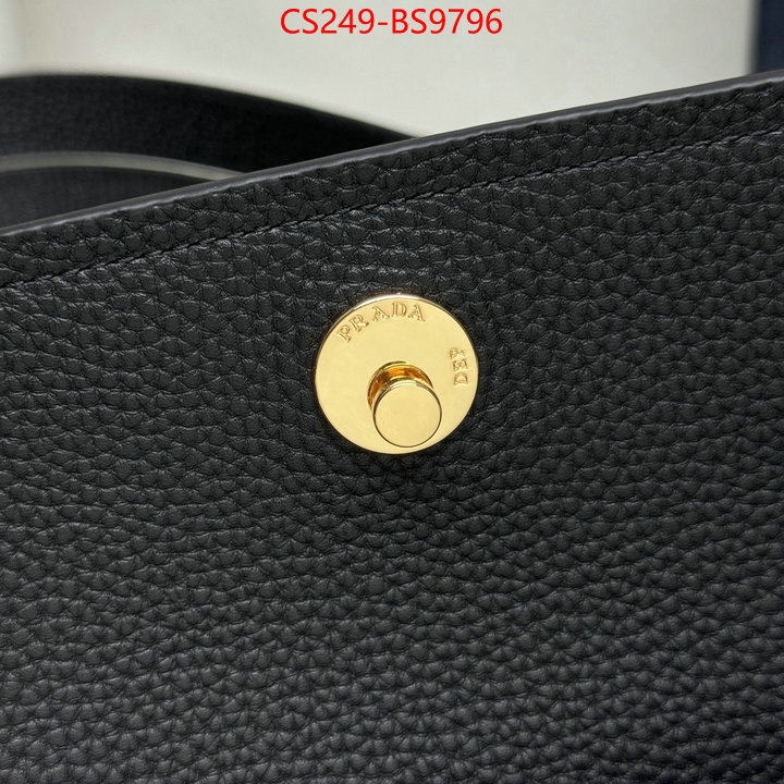 Prada Bags(TOP)-Handbag- 7 star quality designer replica ID: BS9796 $: 249USD,