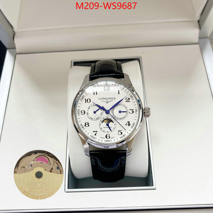 Watch(TOP)-Longines where to buy replicas ID: WS9687 $: 209USD-shoes yupoo Watch(TOP)-Longines where to buy replicas ID: WS9687 $: 209USD