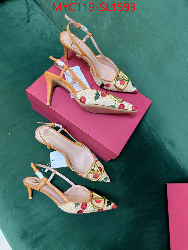 Women Shoes-Valentino designer fake ID: SL1593 $: 119USD