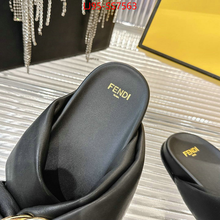 Women Shoes-Fendi best quality replica ID: SS7563 $: 95USD