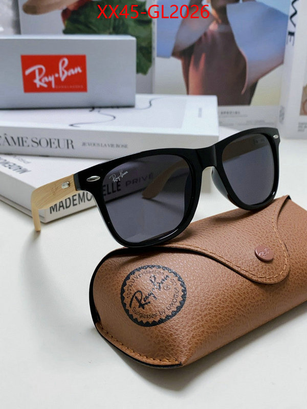 Glasses-RayBan designer replica ID: GL2026 $: 45USD