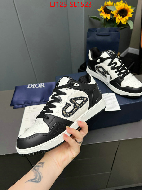 Men shoes-Dior copy aaaaa ID: SL1523 $: 125USD