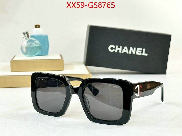 Glasses-Chanel 1:1 replica wholesale ID: GS8765 $: 59USD