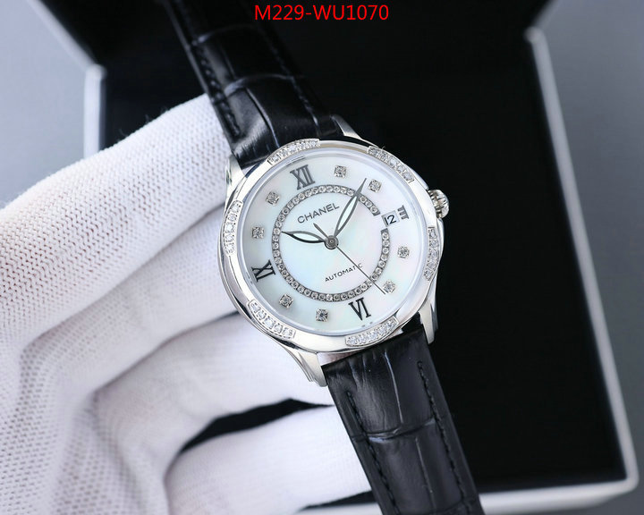Watch(TOP)-Chanel high quality designer replica ID: WU1070 $: 229USD