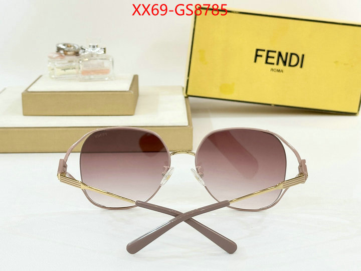 Glasses-Fendi replica 2024 perfect luxury ID: GS8785 $: 69USD