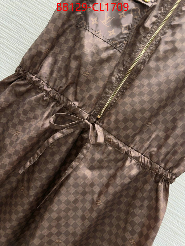 Clothing-LV aaaaa+ quality replica ID: CL1709 $: 129USD
