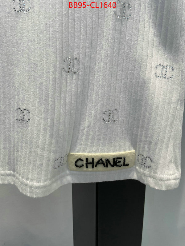 Clothing-Chanel aaaaa quality replica ID: CL1640 $: 95USD
