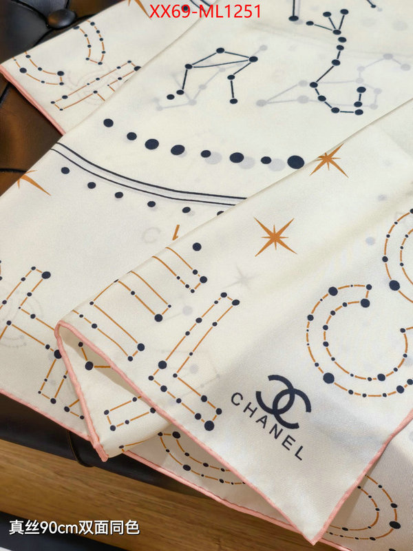 Scarf-Chanel shop now ID: ML1251 $: 69USD