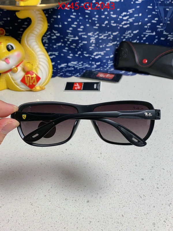 Glasses-RayBan top designer replica ID: GL2043 $: 45USD
