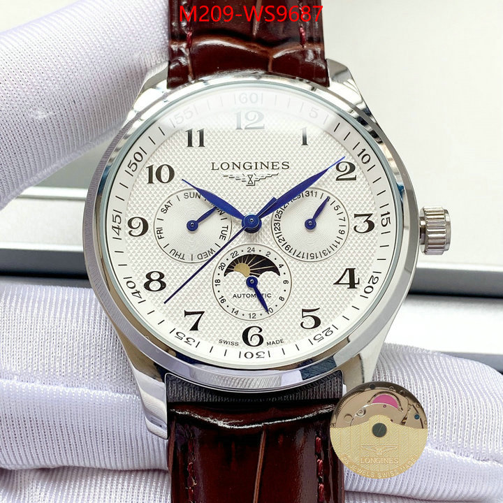 Watch(TOP)-Longines where to buy replicas ID: WS9687 $: 209USD-shoes yupoo Watch(TOP)-Longines where to buy replicas ID: WS9687 $: 209USD