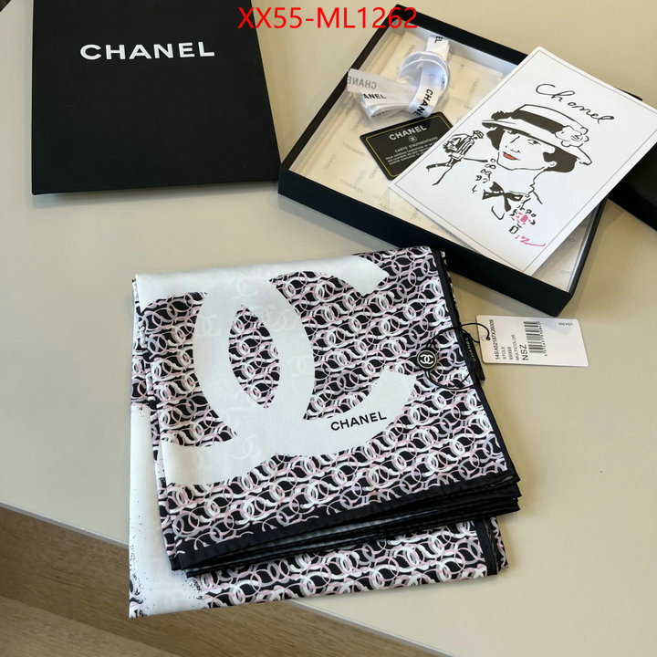Scarf-Chanel fake cheap best online ID: ML1262 $: 55USD