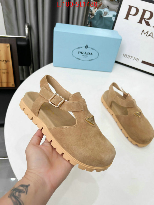 Women Shoes-Prada luxury fake ID: SL1480 $: 100USD