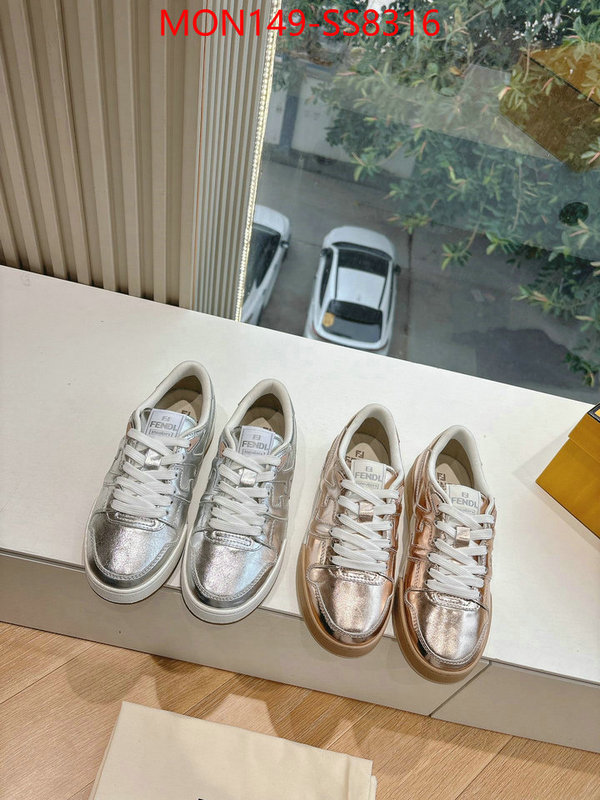 Men Shoes-Fendi perfect quality designer replica ID: SS8316 $: 149USD