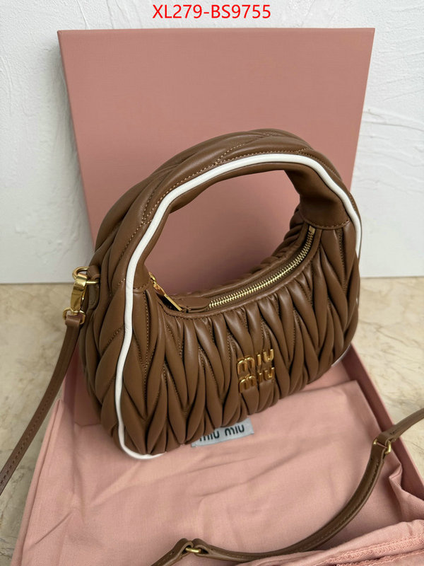 Miu Miu Bags(TOP)-Crossbody- replica aaaaa+ designer ID: BS9755 $: 279USD,