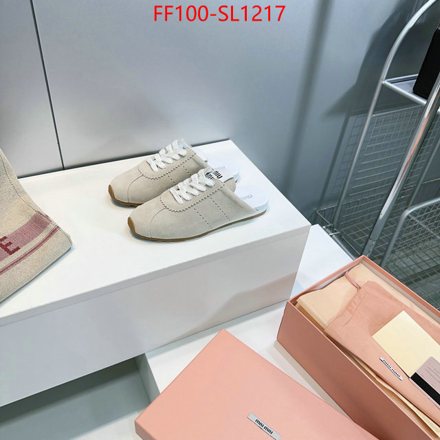 Women Shoes-Miu Miu designer 1:1 replica ID: SL1217 $: 100USD
