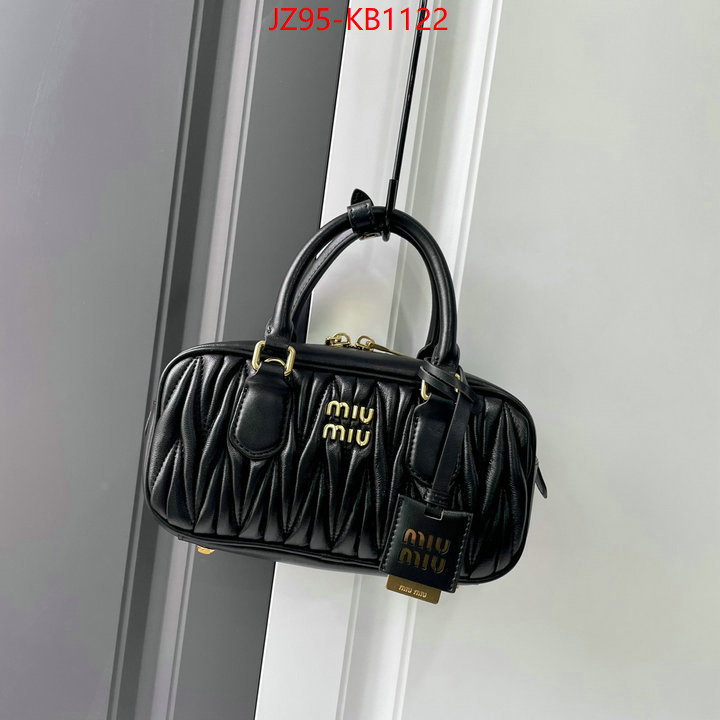 Miu Miu Bags(4A)-Handbag- 2024 replica wholesale cheap sales online ID: KB1122 $: 95USD,