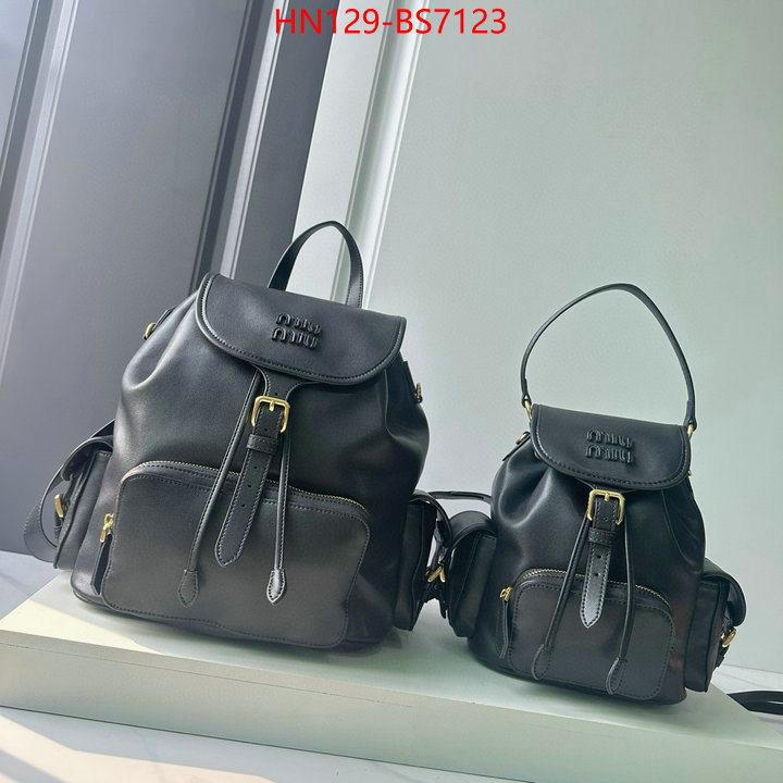 Miu Miu Bags(4A)-Backpack- aaaaa ID: BS7123